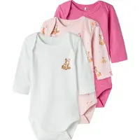Name it Rompertje/body gemengde kleuren