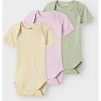 Name it Rompertje/body chamois / groen / sering