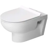 Duravit No.1 - Hangend toilet met SoftClose wc zitting, Rimless, wit 45626900A1
