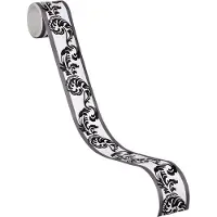 A.S. Création Behangrand zelfklevend 9043-17 Only Borders ornament zwart/wit 5 m x 5 cm