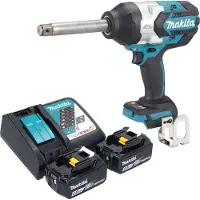 Makita DTW 1005 RG accu slagmoersleutel 18 V 1360 Nm 3/4" borstelloos + 2x accu 6.0 Ah + lader