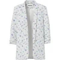 Pieces Blazers 'PCBOSS' blauw / lichtblauw / groen / wit