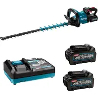 Makita Heggenschaar M 75 cm 40V Max 2 Accu's BL4040 + oplader-UH005GM201 -