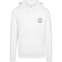 Mister tee Sweatshirt 'More Espressi' saffier / wit