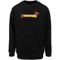 Merchcode Sweatshirt 'Christmas Dog' gemengde kleuren / zwart