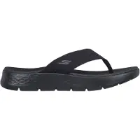 SKECHERS Go Walk Flex dames teenslipper - Zwart - Maat 36