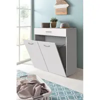 Wimex multi-room concept ladekast incl. wasbox wit houtmateriaal