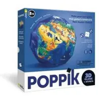 Creatief spel Mijn fosforescerende wereldbol om Onze planeet te bouwen