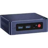 BEELINK Mini-pc, Intel Alder Lake-N100-processor (12e generatie) (tot 3,40 GHz), MINI-S12 W11 Pro-computer, 16 GB RAM, 500 GB SSD, zakelijke desktop
