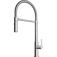 Franke Maris Slim - Keukenkraan FS 2845.031, met flexibele uitloop en vuistdouche, chroom 115.0728.395