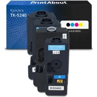 PrintAbout Huismerk Kyocera TK-5240 Toner 4-kleuren Multipack