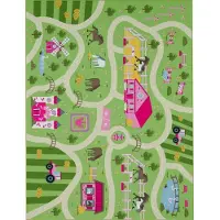 TT Home Kinderkamertapijt tapijt jongen meisje kinderkamertapijt baby antislip straat