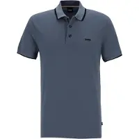 BOSS Heren Polo's & T-shirts Parlay 190 - Blauw - Maat XL