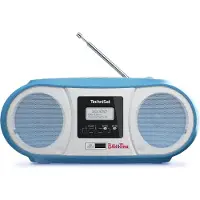 Technisat DigitRadio 1990 Bibi & Tina Editie (DAB+, VHF, Bluetooth), Radio, Wit, Blauw