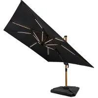 Vonroc LED Parasolverlichting - 15 lichtstrips - oplaadbare 2600 mAh accu | Geschikt voor GP501XX & GP506XX