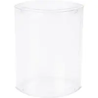 Packlinq Plastic Gift Boxes oval 11.7x15.7cm 25 pieces)