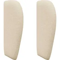 vidaXL Hoofdbord oor Crème 40 x 23 x 6 cm Stof