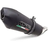Gpr Exhaust Systems Gp Evo4 Black Titanium Cf Moto 400 Nk 21-22 Ref:cf.6cat.gpan.blt Titanium Gehomologeerde Conische Demper
