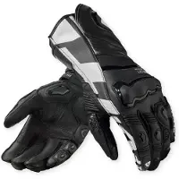 REV'IT! REV’IT! Jerez 4 Zwart Wit Handschoenen Maat M