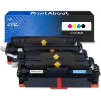 PrintAbout Toner 410A (CF410A) Zwart geschikt voor HP