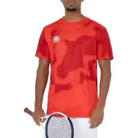 The Indian Maharadja Agility Blizzard Tennisshirt heren Rood M