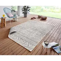 Hanse Home Vloerkleed Biri Rechthoekig - grijs creme 200 x 290 cm