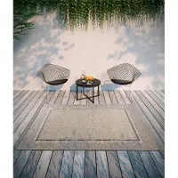 Home Collection Vloerkleed Luitwin Rechthoekig - natuurlijk bruin 190 x
