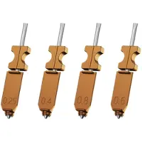 Flashforge 5X - Nozzle assembly 0.25 / 0.4 / 0.6 / 0.8 mm - Reserveonderdeel