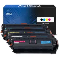 PrintAbout Toner 508X (CF360X) Zwart Hoge capaciteit geschikt voor HP