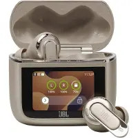 JBL Tour Pro 3 True Wireless Bluetooth-hoofdtelefoon, 40 u batterijduur, Adaptive Noise Cancelling 2.0, Spatial 360 Sound, Head Tracking, intelligente oplaadbox