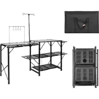OEM Buitenmeubel van aluminium voor twee personen - 126 cm x 81 cm x 49 cm - 9,7 kg - met wasbak