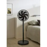 Create - Opvouwbare staande ventilator 50 W - Verstelbare hoogte - Stille werking - 3 snelheden - Zwart - AIR STAND FOLDABLE