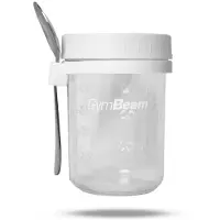GymBeam Ontbijtbeker Wit 350 ml