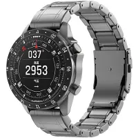 INF 22 mm titanium horlogeband voor Garmin Fenix 8/7 - grijs