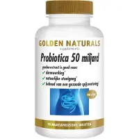 Golden naturals Probiotica 50 miljard (90 capsules)