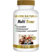 Golden naturals Multi Tiener Tabletten