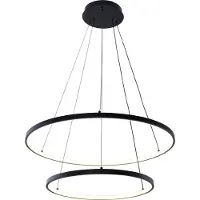 Zuma Line LED hanglamp 50W BRENO 18140BK-2, Zuma-collectie