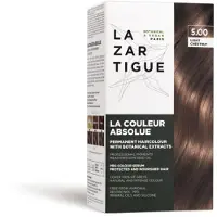 Lazartigue La Couleur Absolue 5.00 Licht Kastanje - Permanente haarkleuring met botanische extracten - Voedende kleur en glans - Vrij van ammoniak PP