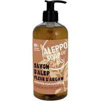 Aleppo Soap Co arganzeep exfoliant met pomp 500 ml
