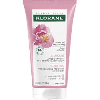 Klorane BIO Pioenroos Kalmerende conditioner | Anti-irritatie & beschermend | Gevoelige hoofdhuid 150 ml Haarspoeling