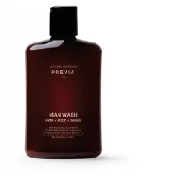 PREVIA Man Wash Gel - 250ml | Voor Mannen