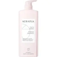 Kerasilk Redensifying Shampoo | Laat Haar Volumineuzer & Dikker Voelen | Verstevigt Haar bij de Wortel | Voor Dun, Zwak Haar | 750ml