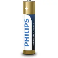 Philips 1x4 Premium Alkaline AAA-batterijen
