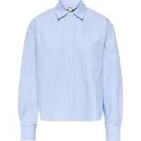 ONLY Blouse 'ONLElowen' blauw / lichtblauw / wit