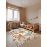 Hanse Home Vloerkleed Savanna Rechthoekig - Creme Multicolor 160 x