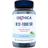 Orthica B12 1000 SR - krachtige dosering vitamine B12 - 90 tabletten
