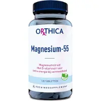 Orthica Magnesium-55 - magnesiumcitraat - 120 kleine tabletten