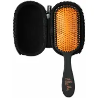 The Knot Dr. Wet Hybrid Detangler with Hardcase Tangerine St Borstel - 1stuks