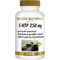 Golden naturals 5-HTP 250 mg Capsules