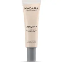 Mádara SKINONYM Semi-Matte Peptide Foundation Vloeibare foundation 30 ml #10 Porcelain
